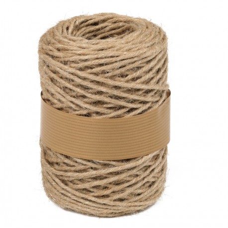 Cordone di canapa - 3mmx50mt - colore naturale 32 - Brizzolari