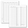 Registro prospetto riepilogativo associazioni sportive - 8 pagine - 31 x 24,5 cm - DU13852S000 - Data Ufficio