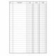 Registro Dare-Avere-Saldo - 96 pagine - 17 x 12 cm - DU133300000 - Data Ufficio