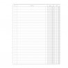 Registro Entrate-Uscite - 100 pagine - 31 x 24,5 cm - DU135800000 - Data Ufficio