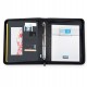 Portablocco - tessuto - c/anelli - nero - 28,5x36 cm - City Time
