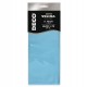 Carta velina - 20 gr - 50 x 76 cm - azzurro - Deco - busta 5 fogli