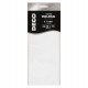 Carta velina - 20 gr - 50 x 76 cm - bianco perlescente - Deco - busta 5 fogli