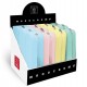 Bustina Monocromo - 80 x200 x 60 mm - silicone soft touch - colori assortiti pastel - Pigna