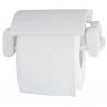 Portarotolo carta igienica ABS - 17 × 11,7 × 7 cm - bianco - Medial