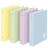 Raccoglitore One Color - A4 - 4 anelli tondi 30 mm - dorso 4 cm - colori assortiti pastello - Blasetti