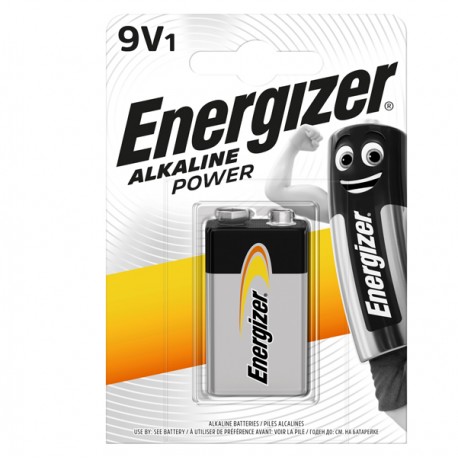 Pila Transistor - 9V - Alkaline Power - Energizer - blister 1 pezzo