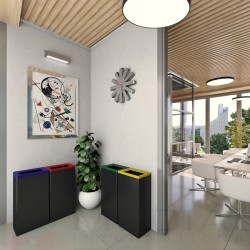 Coperchio per contenitore Bob Color - 20x2 cm - rosso - Medial