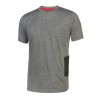 Magliette a maniche corte Road - taglia L - grigio scuro - U-Power - conf. 3 pezzi