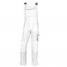 Salopette da lavoro Panostyle M6SAL - taglia L - PE/cotone - bianco/grigio - Deltaplus