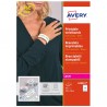 Braccialetti identificativi stampabili - 5 fogli - 10 et/fg - A4 - PE - bianco - Avery