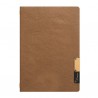 Portamenù Nature - 1 inserto doppio - A5 - 24,9 x 17,5 cm - marrone - Securit