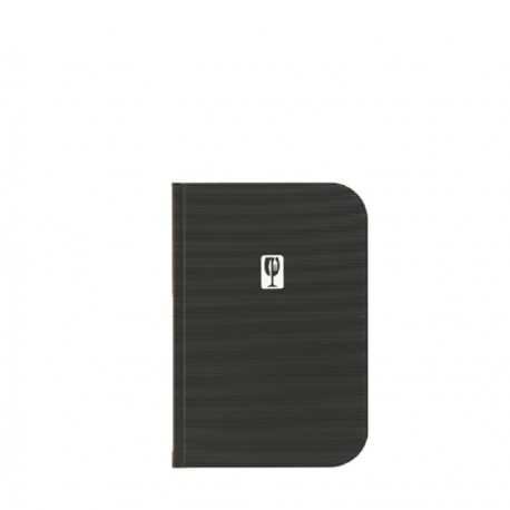 Portamenù Essential - A5 - 23,7x17,2 cm - nero - Securit