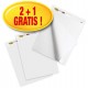 Lavagna adesiva Meeting Chart - bianco - Post-It - Promo pack 2+1 pezzi