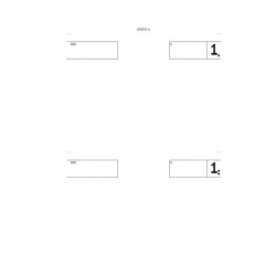 Blocco comande 2 tagliandi - 25/25 copie autoricopianti - 16,8 x 10 cm - DU161872T00 - Data Ufficio