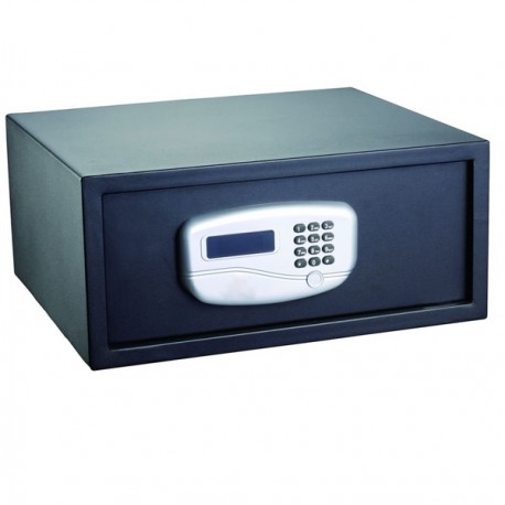 Cassaforte di sicurezza - serratura elettronica - 43,2x37x19,5 cm - 10,5 kg - nero - Iternet
