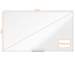 Lavagna bianca magnetica Impression Pro Widescreen - 106 x 188 cm - 85" - Nobo