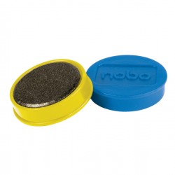 Magneti - diametro 3,8 cm - colori assortiti - Nobo - conf. 10 pezzi