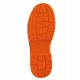 Calzatura di sicurezza Rimini 4 S1P SRC - pelle scamosciata perforata - numero 41 - blu/arancio - Deltaplus