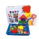 Set chiodini e infilature in plastica - colori assortiti - CWR