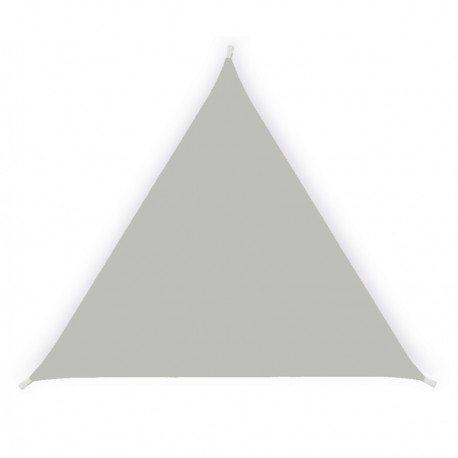 Tenda a vela triangolare ombreggiante - 3,6 x 3,6 x 3,6 m - PL - cenere - Garden Friend