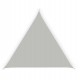 Tenda a vela triangolare ombreggiante - 5 x 5 x 5 m - PL - cenere - Garden Friend