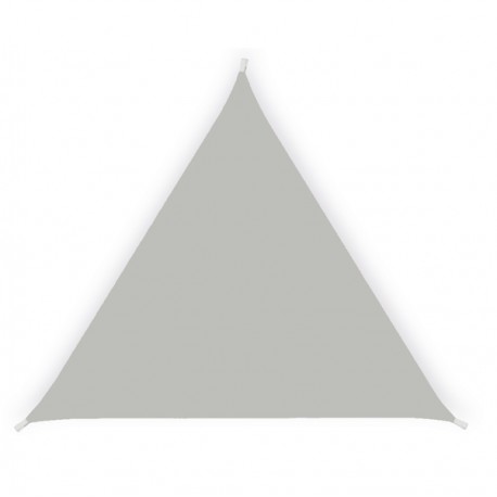 Tenda a vela triangolare ombreggiante - 5 x 5 x 5 m - PL - cenere - Garden Friend