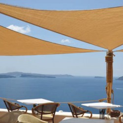 Tenda a vela quadrata ombreggiante - 3 x 3 m - PL - cenere - Garden Friend
