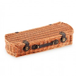 Set barbecue 5 attrezzi - valigetta di vimini - 13 x 26 x 61 cm - Garden Friend