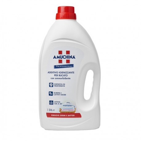 Additivo bucato igienizzante liquido - 3 L - Amuchina Professional