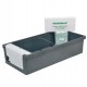Kit Orto urbano - 115 x 58 x 28 cm - PE - antracite - Verdemax