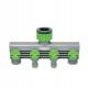 Raccordo rubinetto - 4 uscite - Verdemax