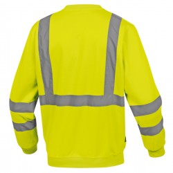 Felpa sportiva Astral - alta visibilità - tg. L - giallo fluo - Deltaplus