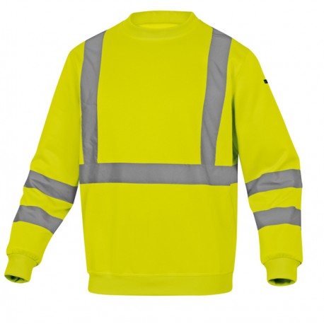 Felpa sportiva Astral - alta visibilità - tg. XXL - giallo fluo - Deltaplus