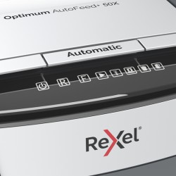 Distruggidocumenti Optimum AutoFeed+ 50X - a frammenti - Rexel