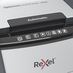 Distruggidocumenti Optimum AutoFeed+ 150X - a frammenti - Rexel