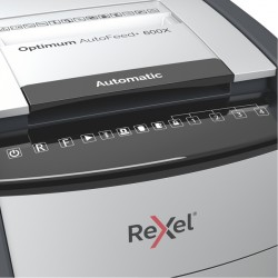 Distruggidocumenti Optimum AutoFeed+ 600X - a frammenti - Rexel
