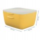 Cassettiera Cosy - 2 scomparti - giallo - Leitz
