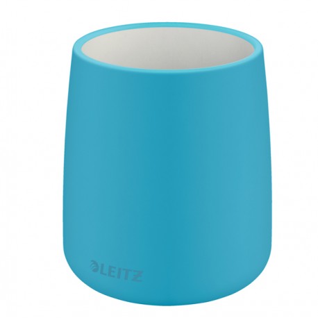 Portapenne Cosy - 10,8 x 8,5 cm - ceramica - blu - Leitz