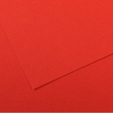 Foglio Mi-Teintes - A4 - 160 gr - papavero - Canson