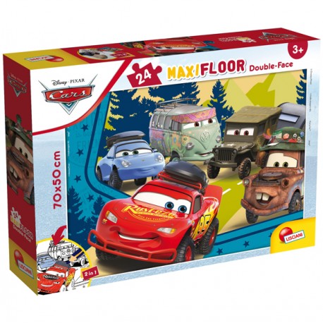Puzzle Maxi "Disney Cars" - 24 pezzi - Lisciani
