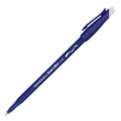 Penna a sfera con cappuccio Replay - cancellabile - punta 1 mm - blu - Papermate
