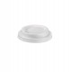 Tappo per bicchiere - in CPLA - bianco - 115 ml - Leone - conf. 1000 pezzi