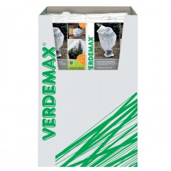 Cappuccio di protezione - per piante - 1 x 1,6 m - 17 gr - TNT - bianco - Verdemax - conf.3 pezzi