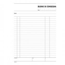 Blocco buoni consegna - 148 x 215 mm - 100 fg - DU164420000 - Data Ufficio