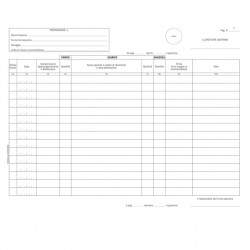 Registro carico/scarico stupefacenti unità operative - 100 pag numerate - DU132101200 - Data Ufficio