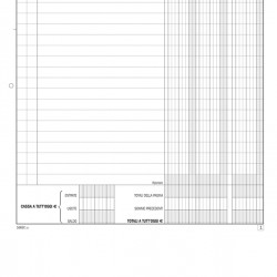 Blocco entrate/uscite extra cassa - 50/2 copie autoricalcante - DU1683C0000 - Data Ufficio