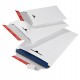 Busta a sacco - in cartone - chiusura autoadesiva - 260 x 345 x 30 mm - bianco - Colompac