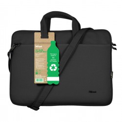 Borsa per notebook - Bologna - ecocompatibile - da 16" - nero - Trust