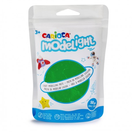 Pasta Model Light - 50 gr - verde - Carioca